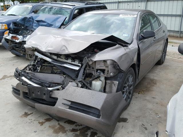 1G1ZB5E06CF348144 - 2012 CHEVROLET MALIBU LS 棕色 照片 2