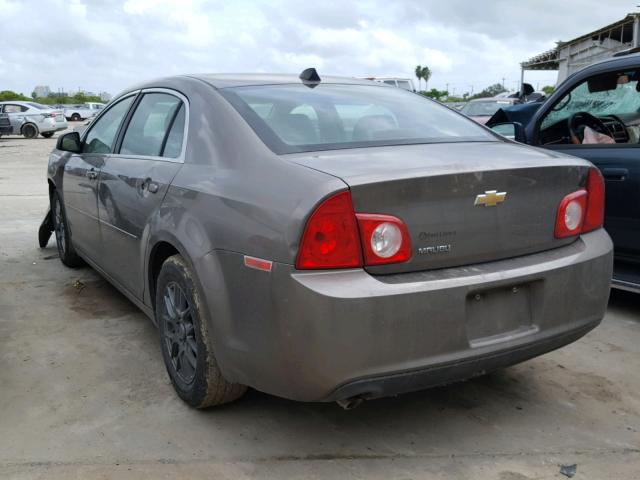 1G1ZB5E06CF348144 - 2012 CHEVROLET MALIBU LS 棕色 照片 3