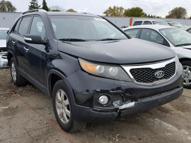 5XYKT4A18BG152393 - 2011 KIA SORENTO BA BLACK photo 1