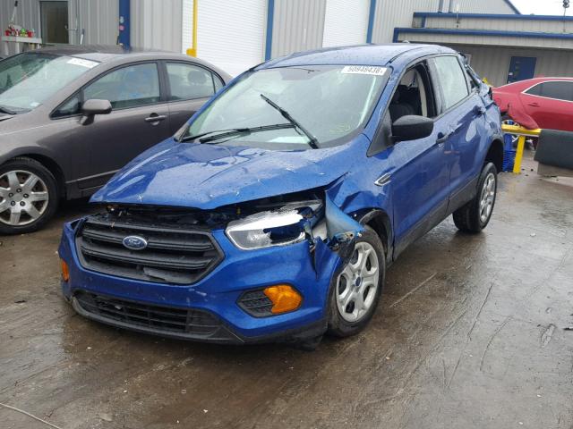 1FMCU0F71HUE68647 - 2017 FORD ESCAPE S BLUE photo 2