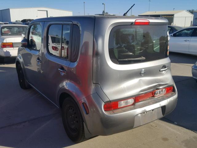 JN8AZ28R09T102312 - 2009 NISSAN CUBE BASE GRAY photo 3