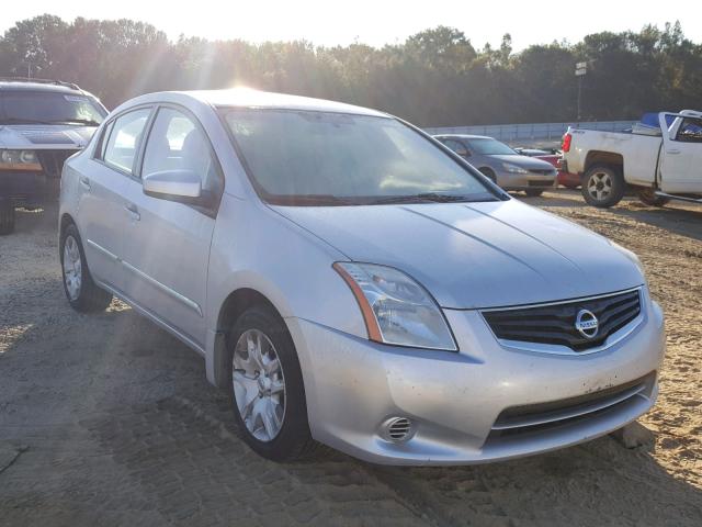 3N1AB6AP3CL631381 - 2012 NISSAN SENTRA 2.0 SILVER photo 1