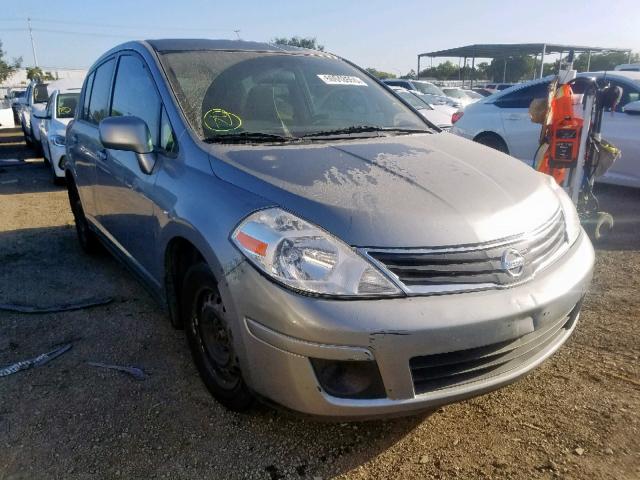 3N1BC1CPXBL485044 - 2011 NISSAN VERSA S GRAY photo 1