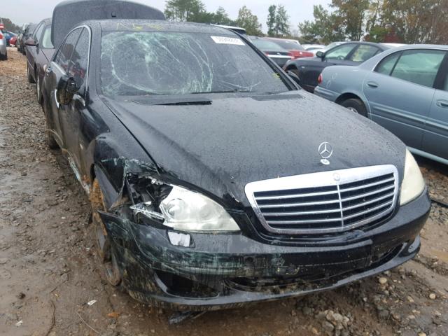 WDDNG71X07A034925 - 2007 MERCEDES-BENZ S 550 BLACK photo 1