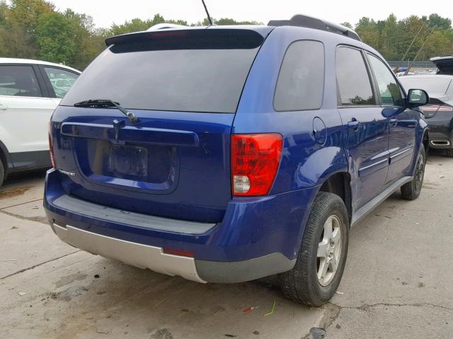 2CKDL63F476022573 - 2007 PONTIAC TORRENT BLUE photo 4