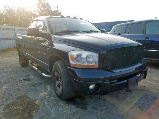 3D7KR28C26G218413 - 2006 DODGE RAM 2500 S BLACK photo 1