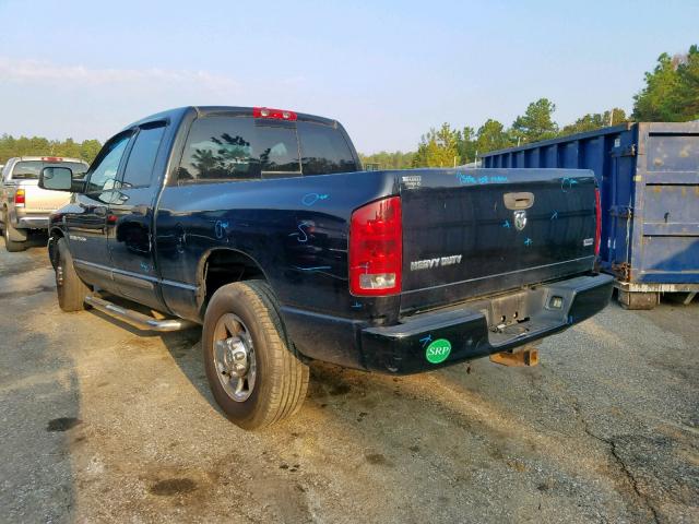 3D7KR28C26G218413 - 2006 DODGE RAM 2500 S Սև լուսանկար 3