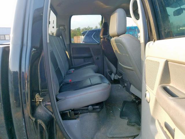 3D7KR28C26G218413 - 2006 DODGE RAM 2500 S Սև լուսանկար 6