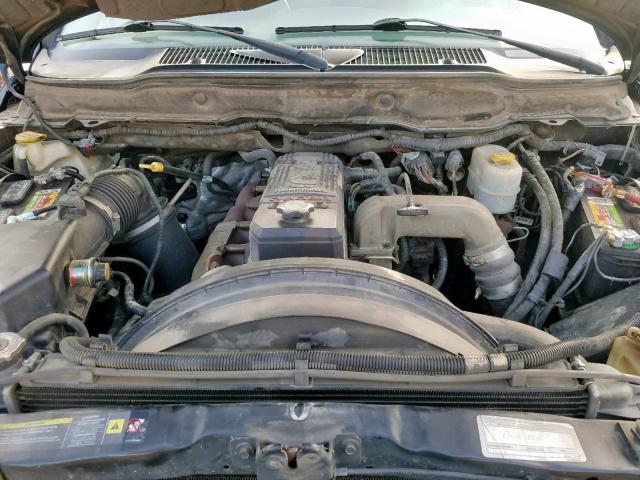 3D7KR28C26G218413 - 2006 DODGE RAM 2500 S Սև լուսանկար 7