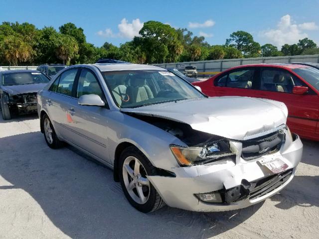 5NPET46C67H289761 - 2007 HYUNDAI SONATA GLS SILVER photo 1