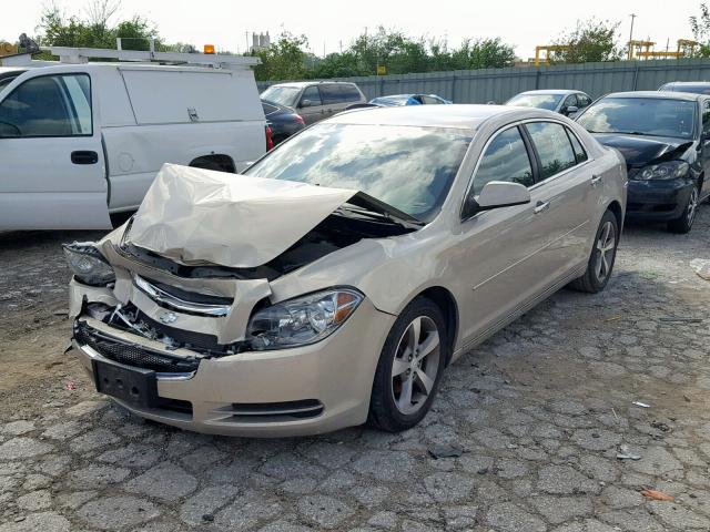 1G1ZC5E05CF159157 - 2012 CHEVROLET MALIBU 1LT 棕色 照片 2