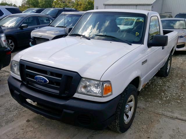 1FTYR10DX8PA69086 - 2008 FORD RANGER WHITE photo 2