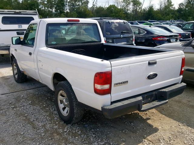 1FTYR10DX8PA69086 - 2008 FORD RANGER WHITE photo 3