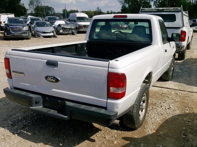 1FTYR10DX8PA69086 - 2008 FORD RANGER WHITE photo 4