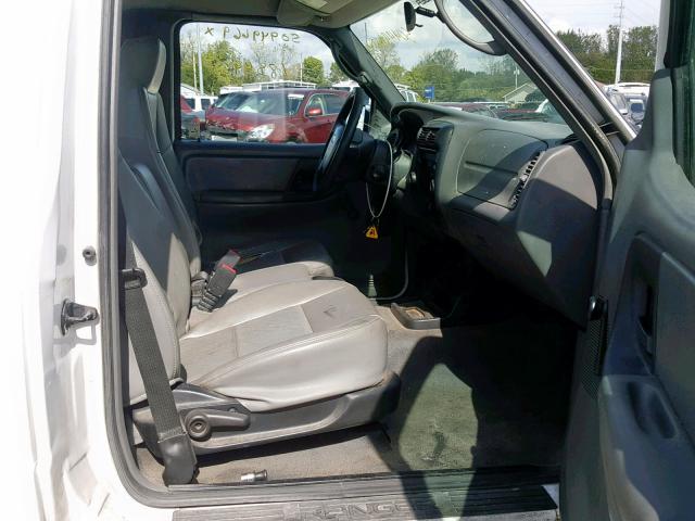 1FTYR10DX8PA69086 - 2008 FORD RANGER WHITE photo 5