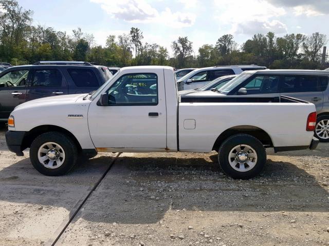 1FTYR10DX8PA69086 - 2008 FORD RANGER WHITE photo 9