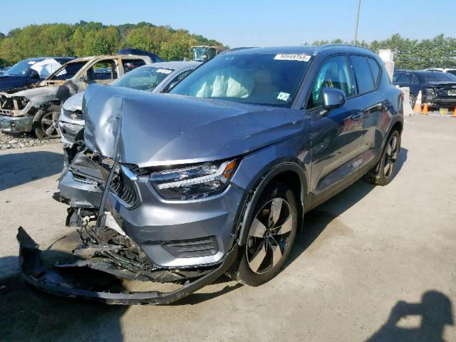 YV4162XZ9K2010713 - 2019 VOLVO XC40 T5 MO GRAY photo 2