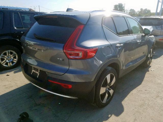 YV4162XZ9K2010713 - 2019 VOLVO XC40 T5 MO GRAY photo 4