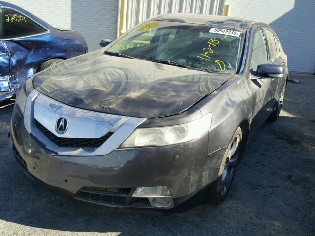 19UUA96569A002169 - 2009 ACURA TL GRAY photo 2