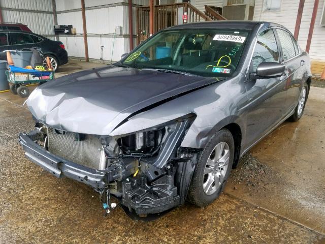 1HGCP2F44BA062093 - 2011 HONDA ACCORD LXP GRAY photo 2