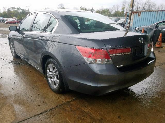 1HGCP2F44BA062093 - 2011 HONDA ACCORD LXP GRAY photo 3