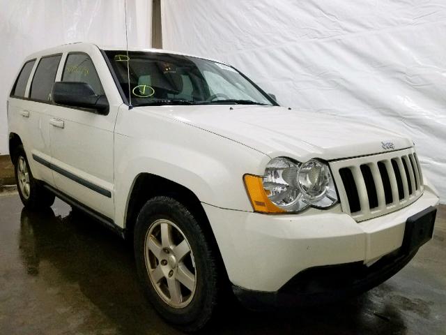 1J8GR48K68C188124 - 2008 JEEP GRAND CHER WHITE photo 1