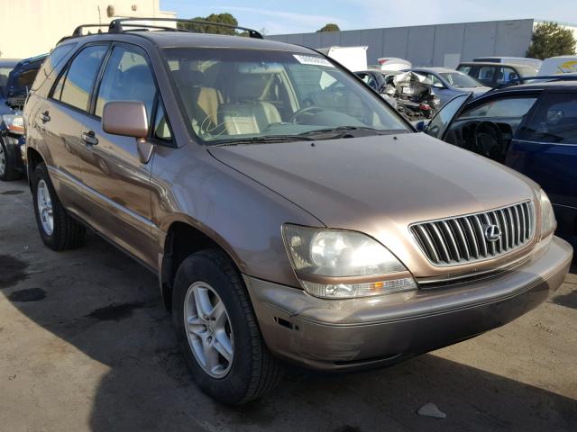 JT6HF10U8X0044744 - 1999 LEXUS RX 300 GOLD photo 1