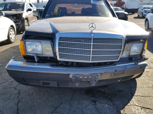 WDBCA35E5MA585091 - 1991 MERCEDES-BENZ 420 SEL BLACK photo 9