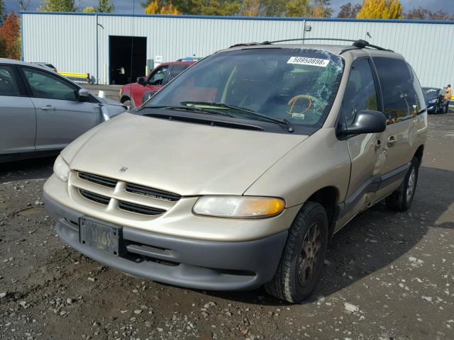 2B4GP45G9YR744654 - 2000 DODGE CARAVAN SE GOLD photo 2