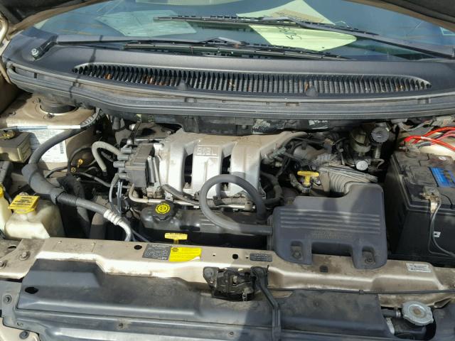 2B4GP45G9YR744654 - 2000 DODGE CARAVAN SE GOLD photo 7