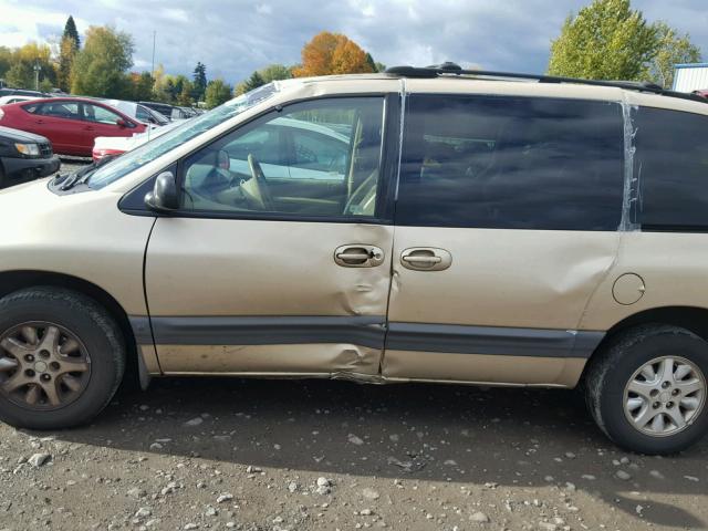 2B4GP45G9YR744654 - 2000 DODGE CARAVAN SE GOLD photo 9