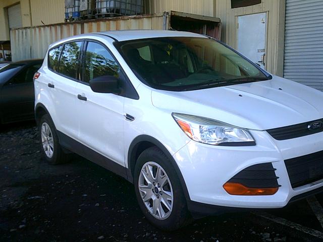 1FMCU0F73DUA94102 - 2013 FORD ESCAPE S WHITE photo 1