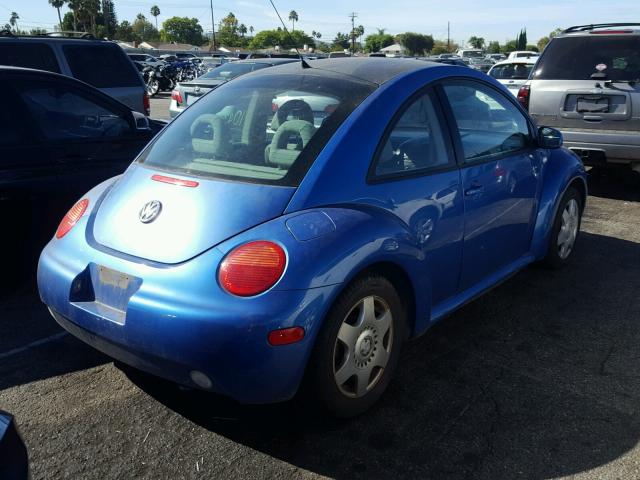 3VWCK21C51M427746 - 2001 VOLKSWAGEN NEW BEETLE Mavi foto 4