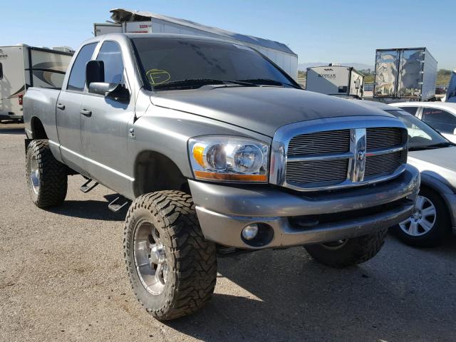 1D7KS28C16J132027 - 2006 DODGE RAM 2500 S CHARCOAL photo 1