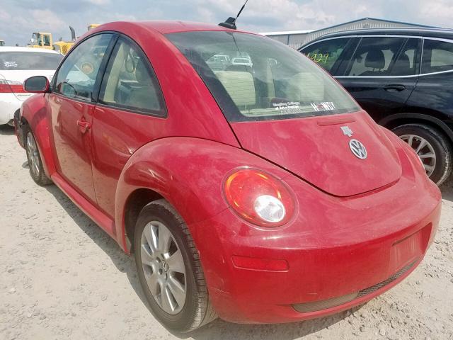 3VWRW31C39M518448 - 2009 VOLKSWAGEN NEW BEETLE 红色 照片 3