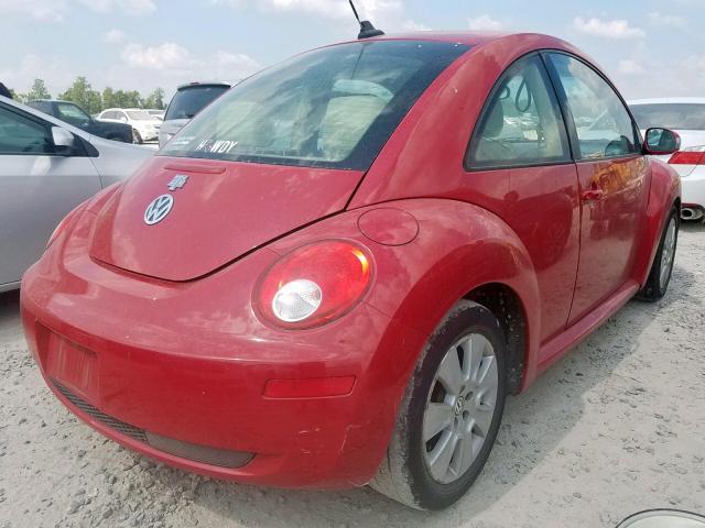 3VWRW31C39M518448 - 2009 VOLKSWAGEN NEW BEETLE 红色 照片 4