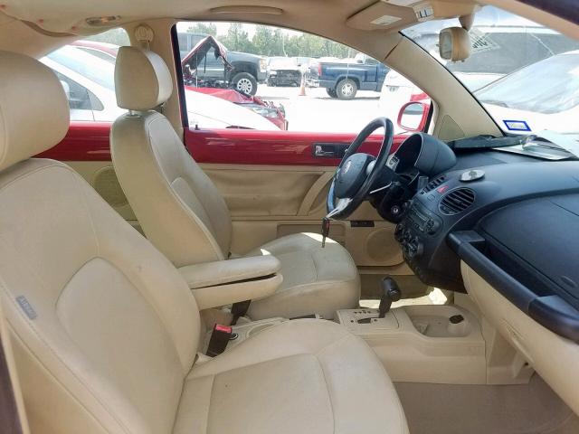 3VWRW31C39M518448 - 2009 VOLKSWAGEN NEW BEETLE 红色 照片 5