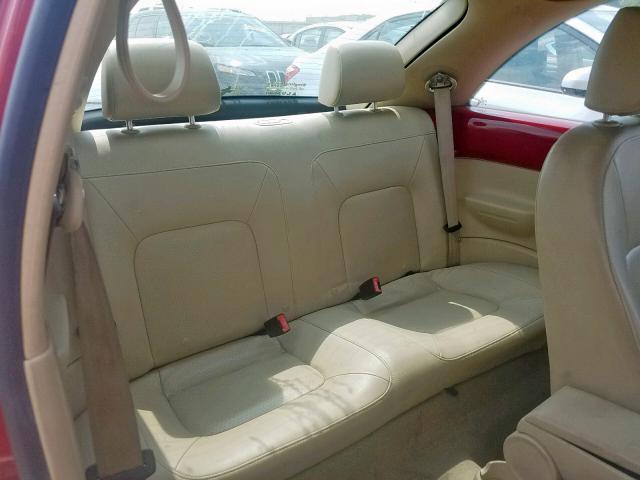 3VWRW31C39M518448 - 2009 VOLKSWAGEN NEW BEETLE 红色 照片 6