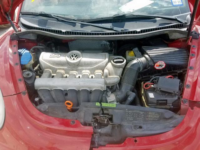 3VWRW31C39M518448 - 2009 VOLKSWAGEN NEW BEETLE 红色 照片 7