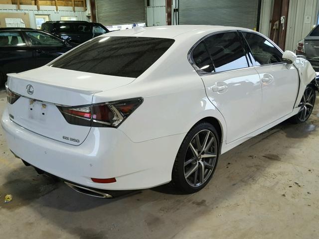 JTHBZ1BL4GA000355 - 2016 LEXUS GS 350 WHITE photo 4