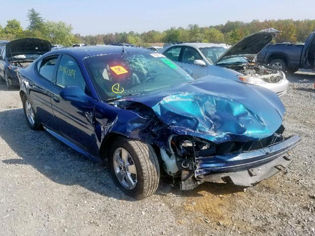 2G2WS542151195619 - 2005 PONTIAC GRAND PRIX Կապույտ լուսանկար 1