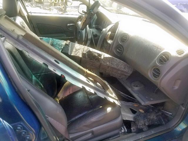 2G2WS542151195619 - 2005 PONTIAC GRAND PRIX Կապույտ լուսանկար 5