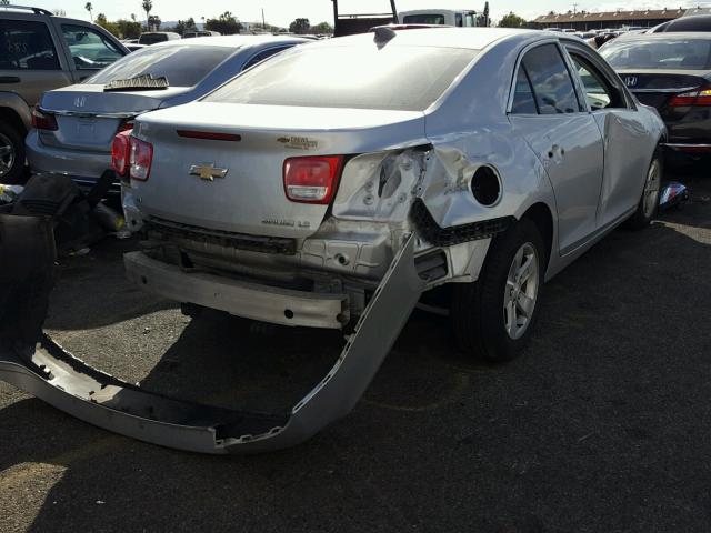 1G11B5SL8FF231021 - 2015 CHEVROLET MALIBU LS 银色 照片 4