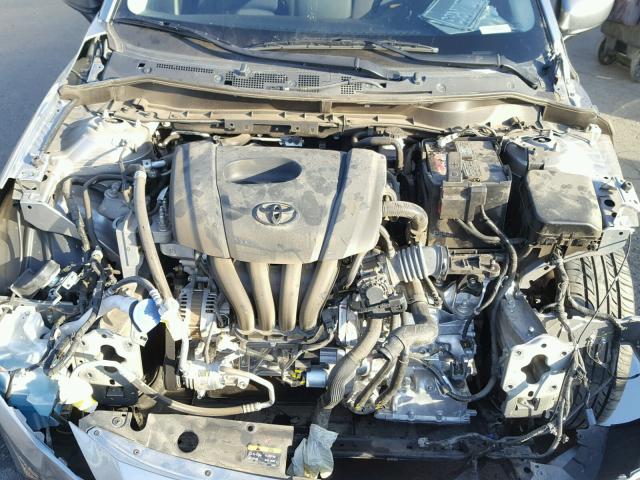 3MYDLBZV5GY141683 - 2016 TOYOTA SCION IA SILVER photo 7