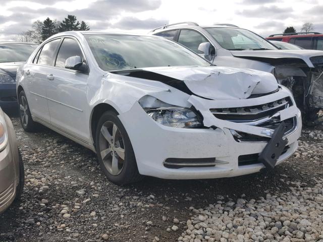 1G1ZC5EU9BF399765 - 2011 CHEVROLET MALIBU 1LT WHITE photo 1