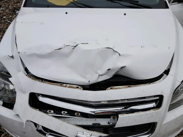 1G1ZC5EU9BF399765 - 2011 CHEVROLET MALIBU 1LT WHITE photo 7