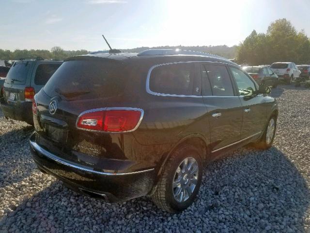 5GAKVBKD9GJ334037 - 2016 BUICK ENCLAVE BLACK photo 4