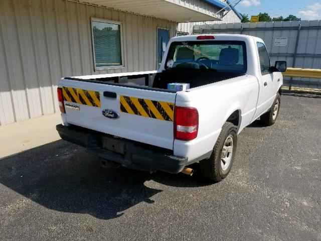 1FTKR1AD0APA72296 - 2010 FORD RANGER WHITE photo 4