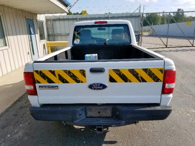 1FTKR1AD0APA72296 - 2010 FORD RANGER WHITE photo 6