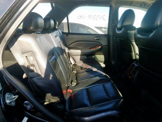 2HNYD18693H001342 - 2003 ACURA MDX TOURIN BLACK photo 6